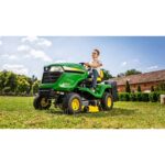 Cortacésped con operador a bordo X350R - John Deere